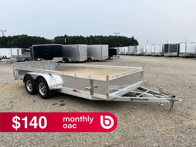 2027 Canadian Mennonite Built Tandem Axle Aluminum Utility Trailer remorque - utilitaire