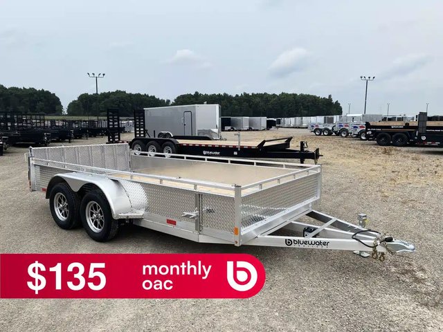 2027 Canadian Mennonite Built Tandem Axle Aluminum Utility Trailer remorque - utilitaire