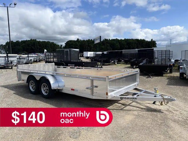 2027 Canadian Mennonite Built Tandem Axle Aluminum Utility Trailer remorque - utilitaire