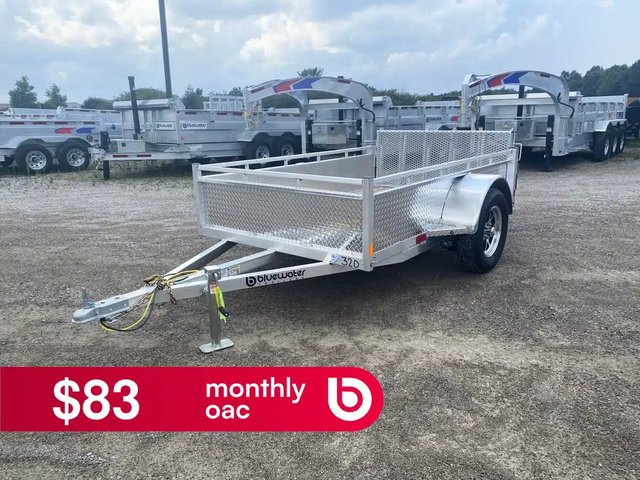 2027 Canadian Mennonite Built Single Axle Aluminum Utility Trailer remorque - utilitaire