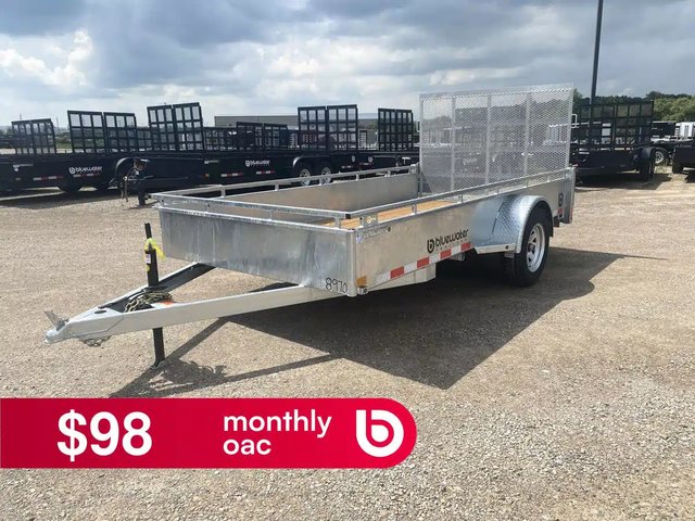 2027 Canada Trailers GALVANIZED SINGLE AXLE UTILITY TRAILER remorque - utilitaire