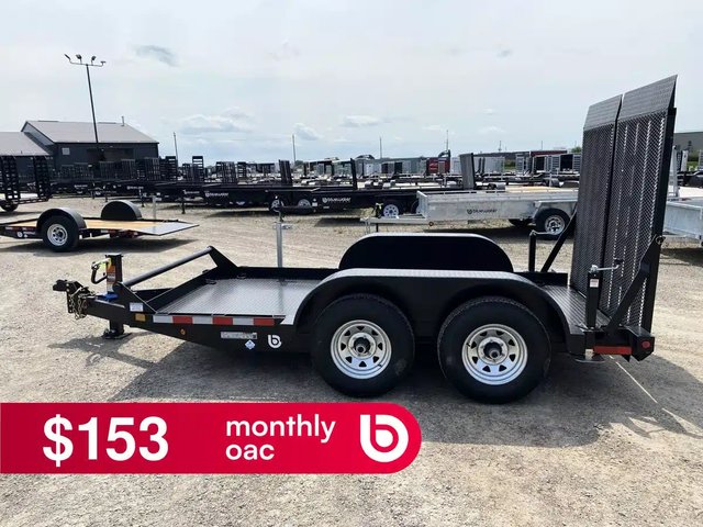 2027 Canada Trailers Low Incline Scissor Lift Trailer 10,800 lbs. GVWR Trailer