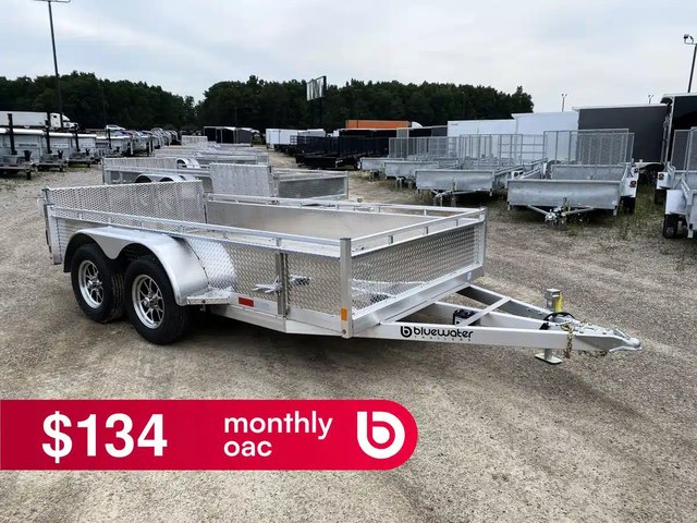2027 Canadian Mennonite Built Tandem Axle Aluminum Utility Trailer remorque - utilitaire