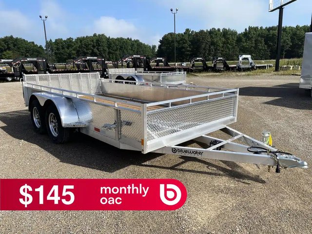 2027 Canadian Mennonite Built Tandem Axle Aluminum Utility Trailer remorque - utilitaire