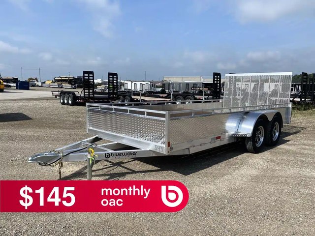 2027 Canadian Mennonite Built Tandem Axle Aluminum Utility Trailer remorque - utilitaire