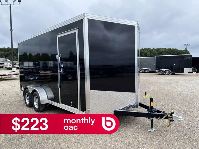 2027 North Cargo Forge Steel Enclosed Trailer Remorque fermée
