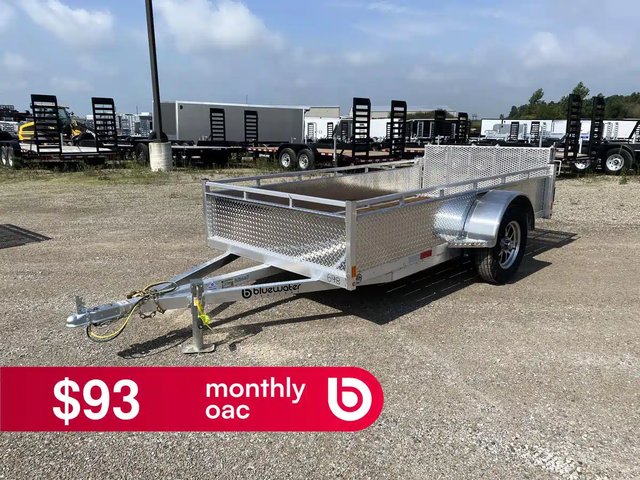 2027 Canadian Mennonite Built Single Axle Aluminum Utility Trailer remorque - utilitaire