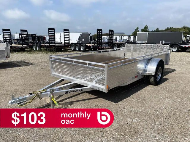2027 Canadian Mennonite Built Single Axle Aluminum Utility Trailer remorque - utilitaire
