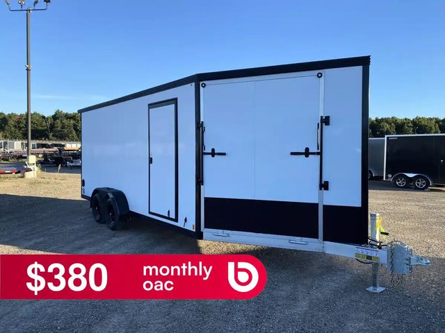 2027 Canadian Mennonite Built Aluminum Snowmobile Trailer Remorque - Motoneige