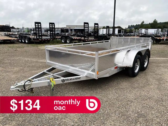 2027 Canadian Mennonite Built Tandem Axle Aluminum Utility Trailer remorque - utilitaire