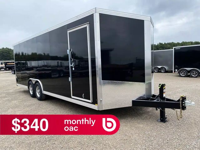 2027 North Cargo Forge Steel 8.5 Enclosed Trailer Remorque fermée