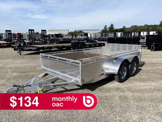 2027 Canadian Mennonite Built Tandem Axle Aluminum Utility Trailer remorque - utilitaire