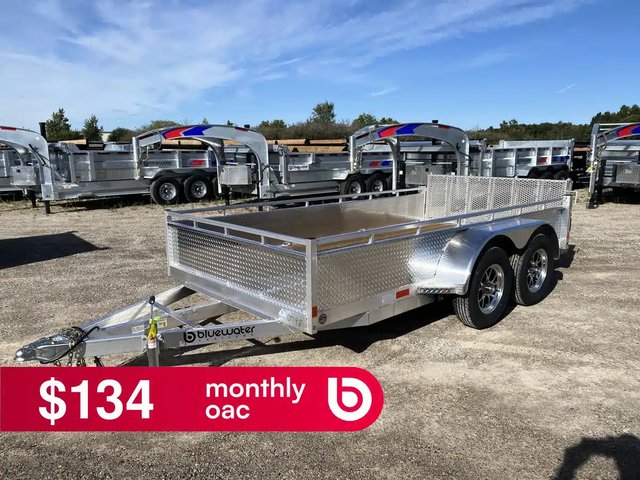 2027 Canadian Mennonite Built Tandem Axle Aluminum Utility Trailer remorque - utilitaire