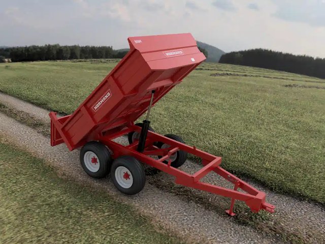 Normand 6'x9' Remorque à grain