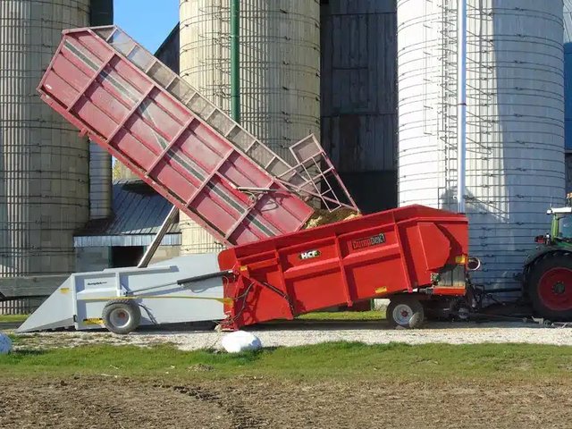 DumpDek Blow Plateforme de Fourrage