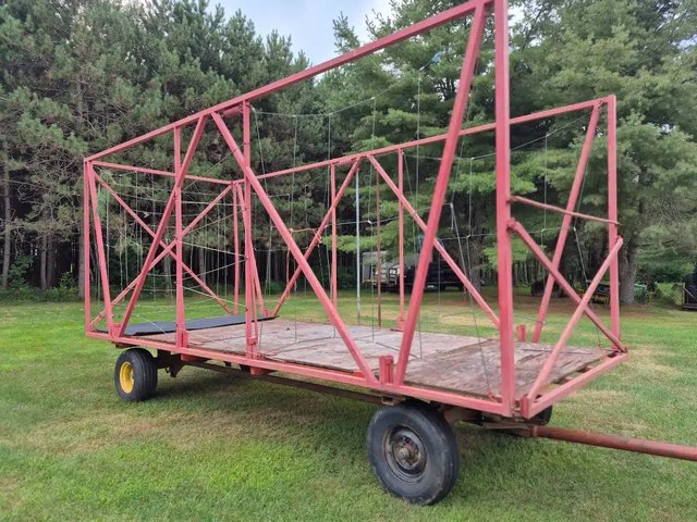 Normand 8 x 20 pieds Wagon