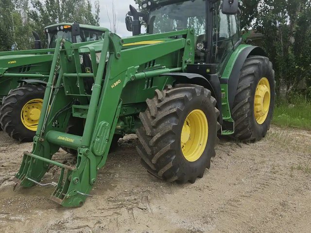 2014 John Deere 6170R Tracteur
