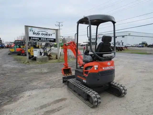 2016 Kubota U17 Excavatrice