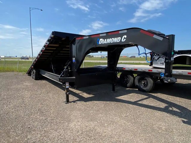2026 Diamond C DET210 Remorque - Plateforme basculante