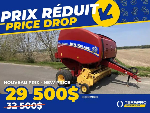 2017 New Holland ROLL-BELT 450 Presse à Balle Ronde