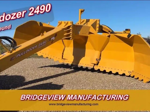 2026 Bridgeview PULLDOZER 2490 Gratte - Trainée