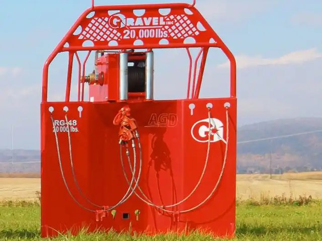 2023 Industries Renaud Gravel RG48 Treuil