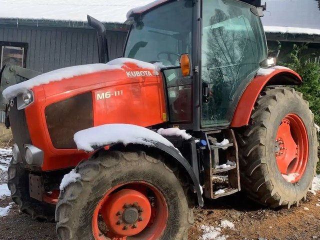2018 Kubota M6-111 Tracteur
