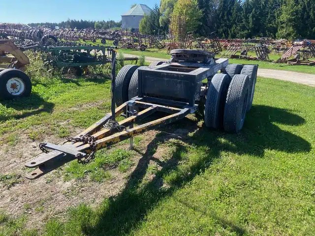 Tandem Axle châssis roulant