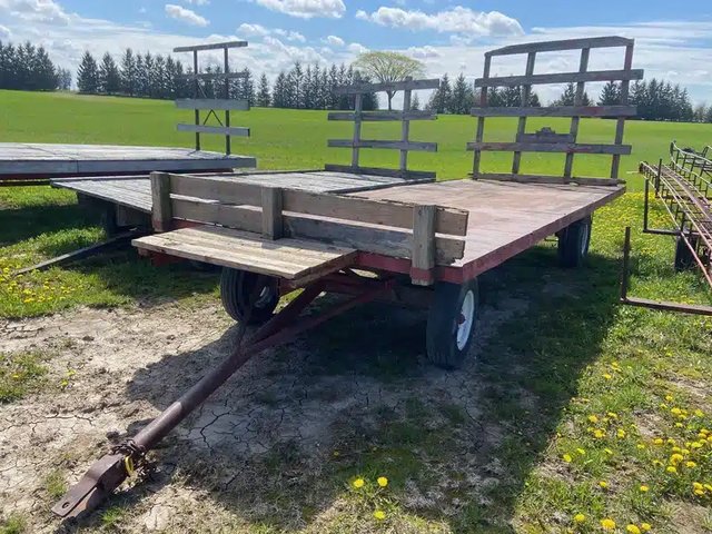 20' x 8" Chariot à ballots