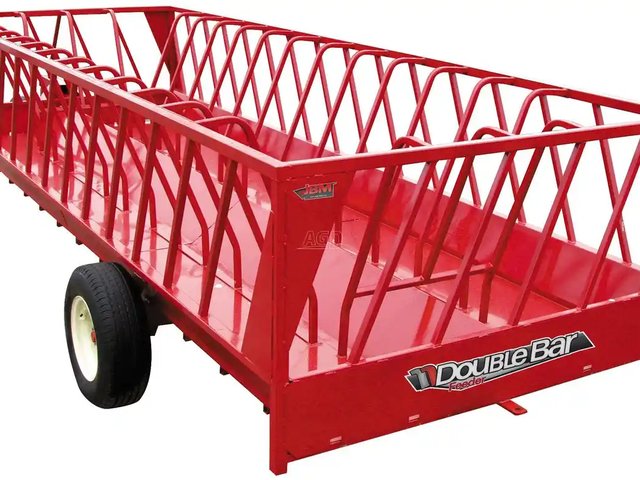 John BM Mfg Ltd. DOUBLE BAR Chariot à aliment extérieur