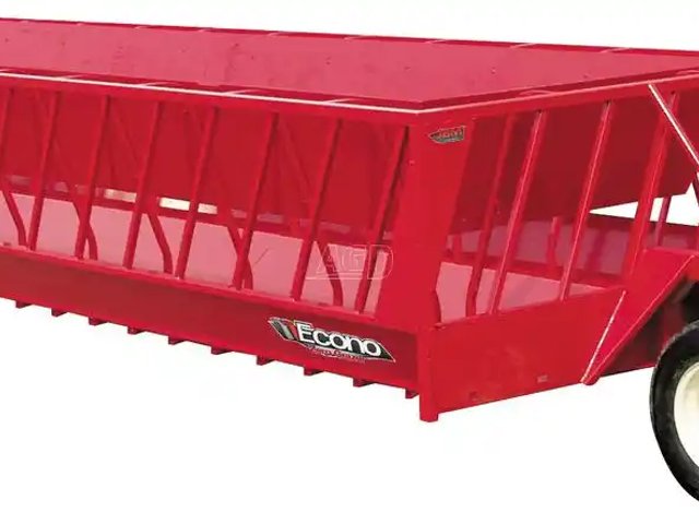 John BM Mfg Ltd. ECONO ZERO GRAZER Chariot à aliment extérieur