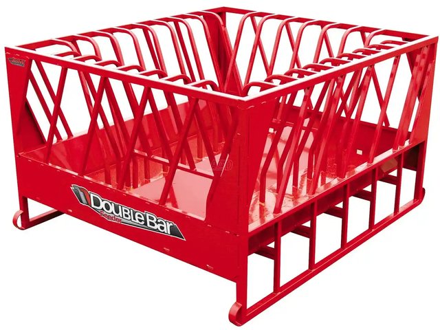 John BM Mfg Ltd. DOUBLE BAR RECTANGULAR Mangeoire extérieur linéaire