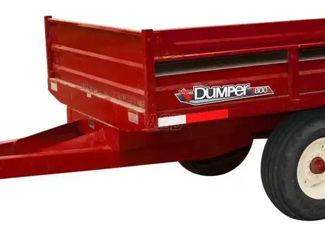 John BM Mfg Ltd. T-800 Mighty Dumper Remorque - Benne