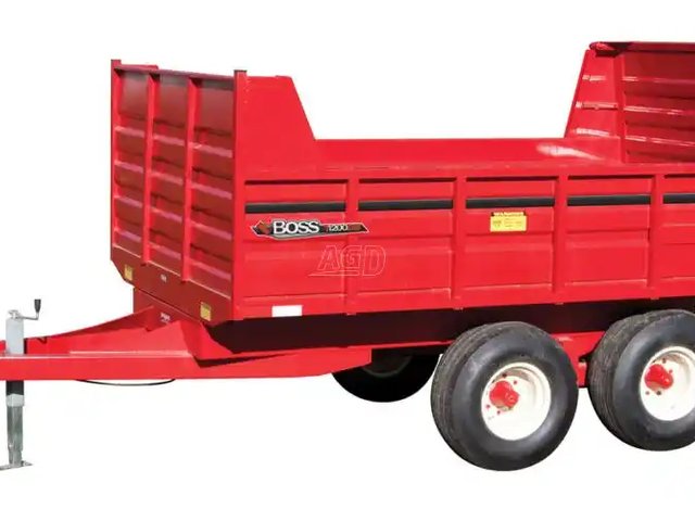 John BM Mfg Ltd. T-1200DB DIRT BOSS Remorque - Benne