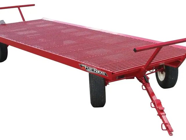 John BM Mfg Ltd. REGULAR DUTY FLAT RACK Chariot à ballots