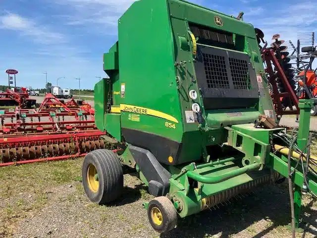 2014 John Deere 854 Presse à Balle Ronde