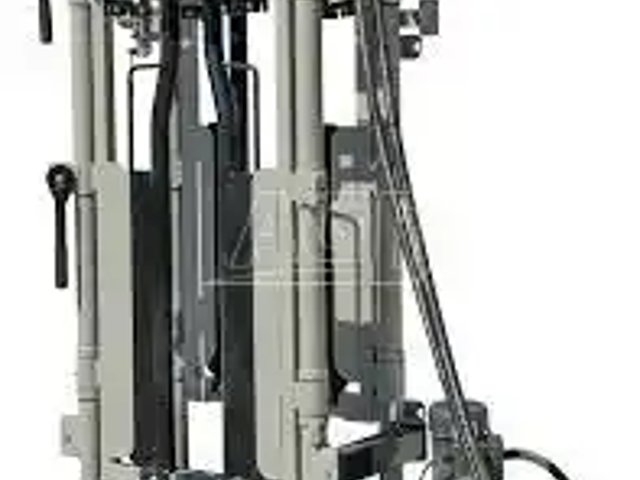 Cowcatcher DOUBLE HEADGATE-MANUAL CATCH & HYD SWING BACK Équipement Laitier