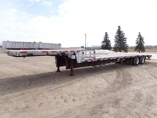 2005 Lode King 53ft Tandem Aluminum Combo remorque - step deck