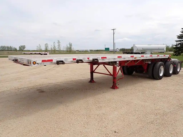2012 Lode King 28FT Aluminum Combo Super-B Lead Remorque - Plateforme