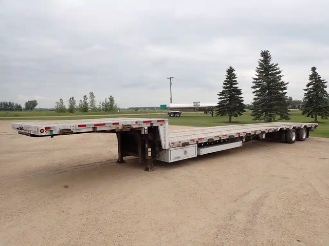 2014 Lode King 53FT Tandem Lo-Pro Aluminum Combo remorque - step deck