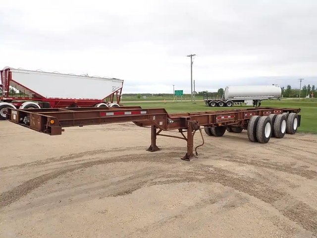 1993 Stoughton 42FT Tridem Chassis Remorque - Conteneur