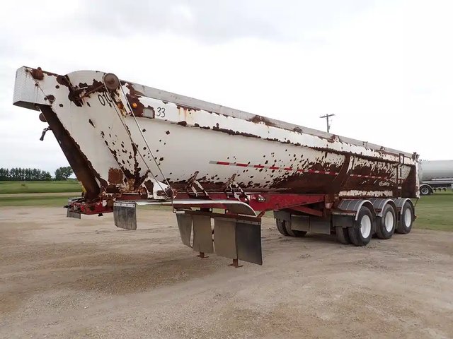 2007 Midland Tridem End Remorque - Benne
