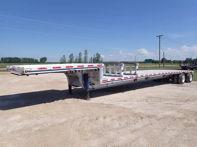 2015 East 48FT Tandem Aluminum remorque - step deck