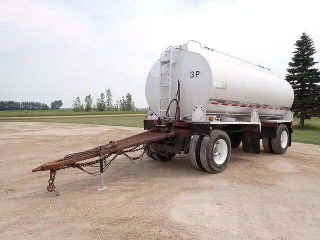 1984 Westank Single Single Axle Wagon remorque - citerne
