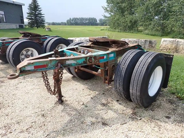 1979 Fruehauf Single Axle Remorque - Châssis (Dolly)