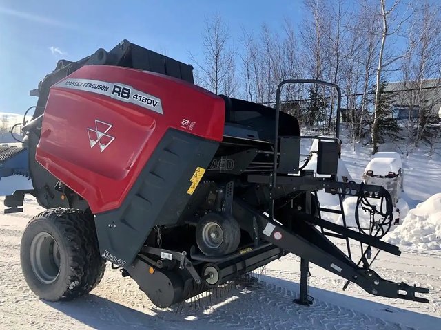 2021 Massey Ferguson RB 4180V Presse à Balle Ronde