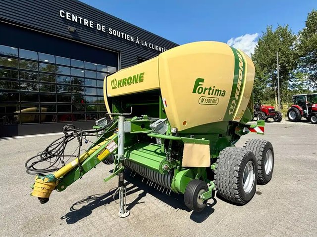 2012 Krone FORTIMA V 1500 MC Presse à Balle Ronde