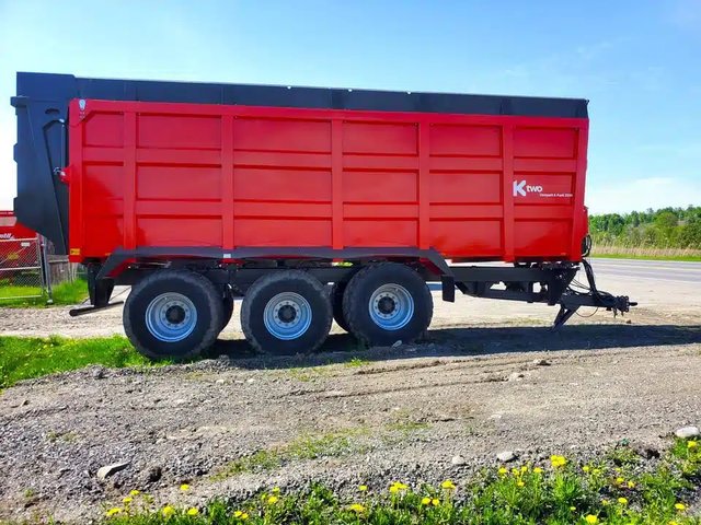 Ktwo 2500 compact & push Remorque - Benne