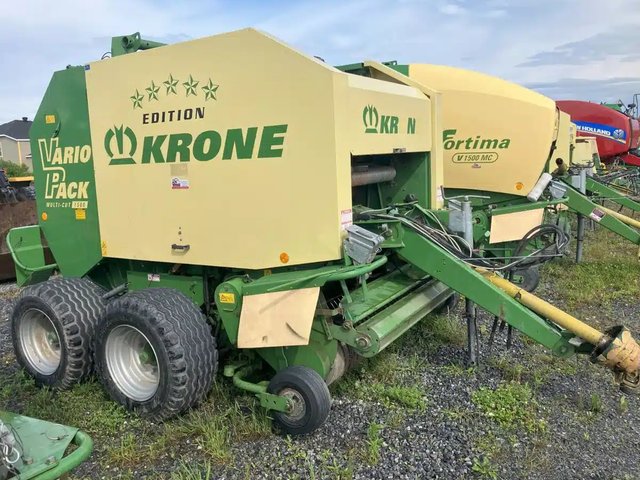 2008 Krone VARIO PACK 1500 Presse à Balle Ronde