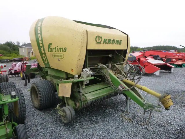 2016 Krone FORTIMA V 1500 MC Presse à Balle Ronde